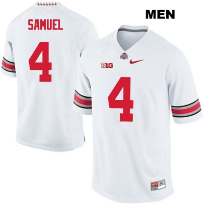 Ohio State Buckeyes Men's Curtis Samuel #4 White Authentic Nike College NCAA Stitched Football Jersey AK19T56TO